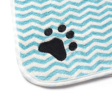 Pet Dogs And Cats Microfiber Bathrobe Towel