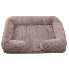Plush Round Pet Bed Dog Bed Winter